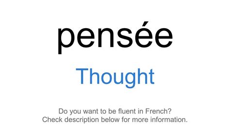 thoughts traduzione|thought in french translation.